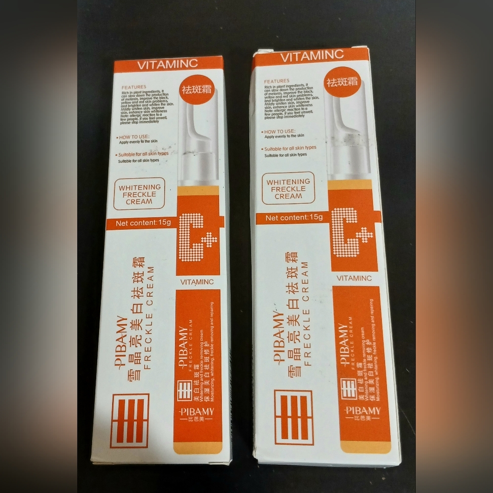 Vitamin C Whitening Freckle Cream | Lot of 2 |